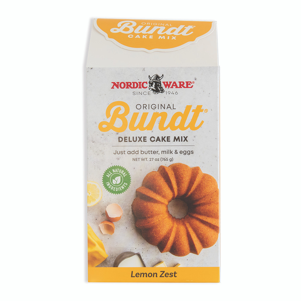 Elegant Party Bundt® Pan, Translucent Bundt Cake and Lemon Cake MixElegant Party Bundt® Pan, Translucent Bundt Cake and Lemon Cake Mix - Image 3