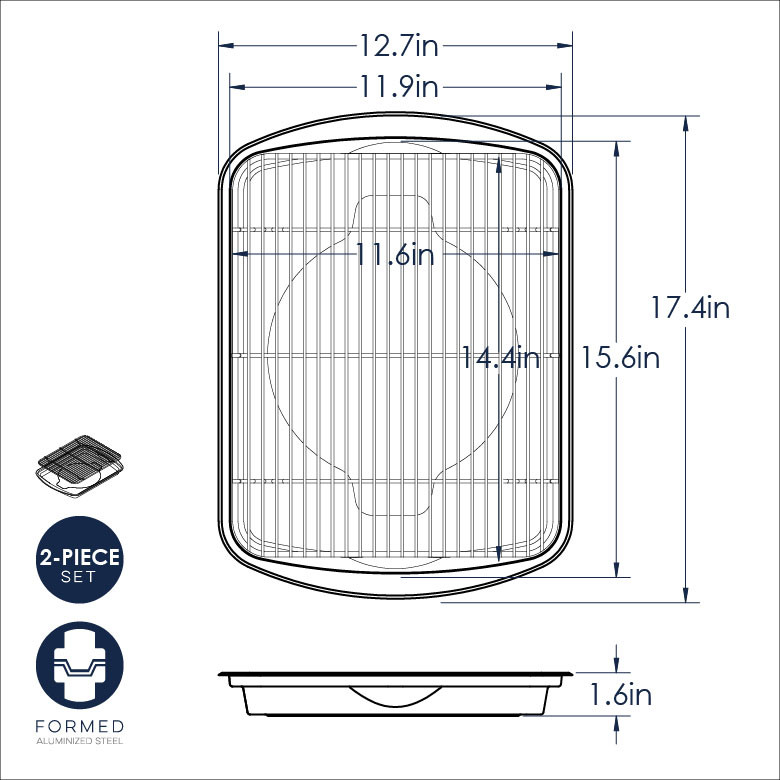 Oven Crisp Baking TrayOven Crisp Baking Tray - Image 9