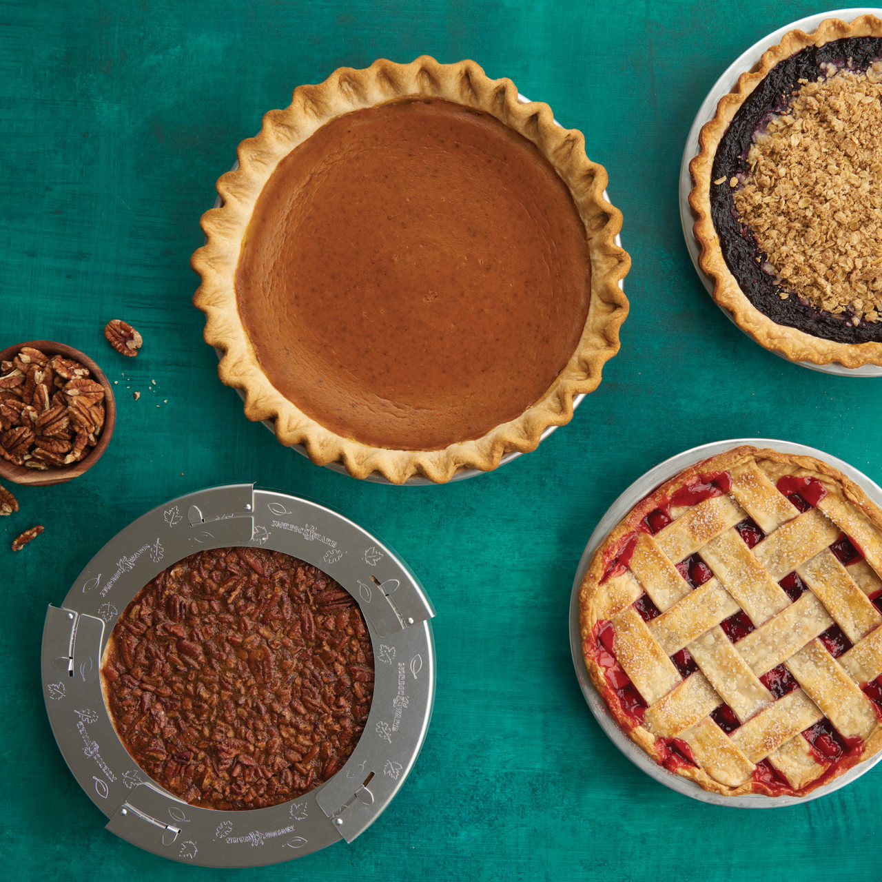 Adjustable Pie Crust ShieldAdjustable Pie Crust Shield - Image 3