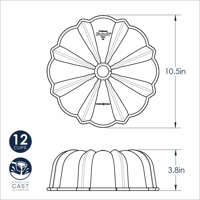 Bronze Cast Bundt® PanBronze Cast Bundt® Pan - Image 6