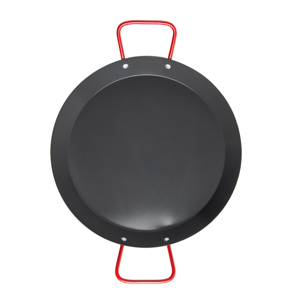 Paella Pan with Red HandlesPaella Pan with Red Handles - Image 8