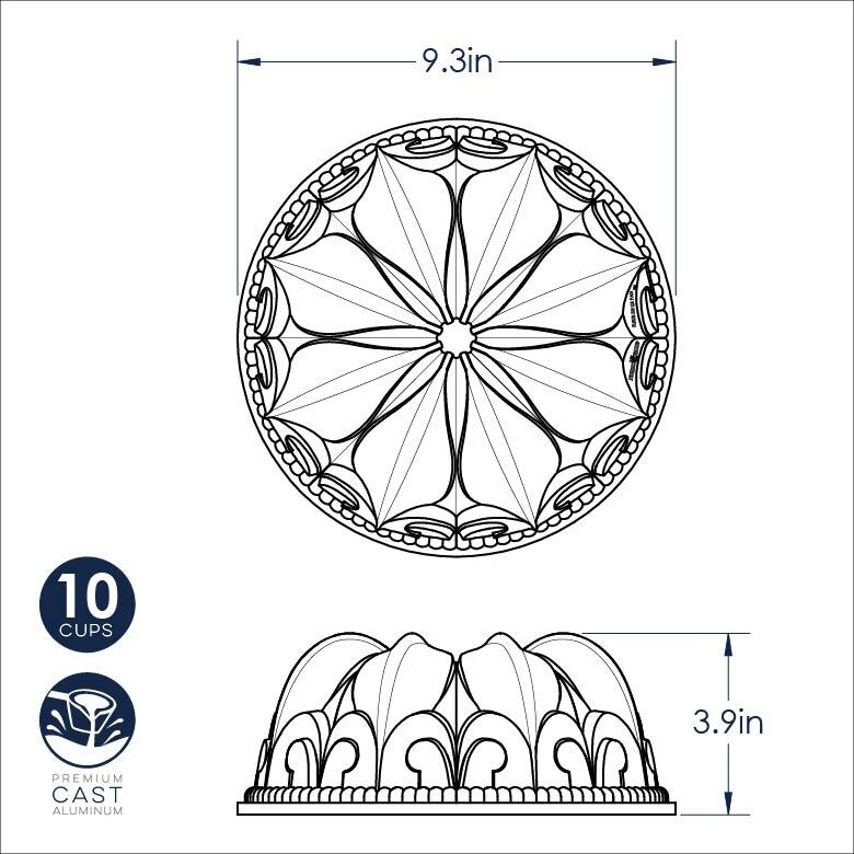 Fleur De Lis Bundt® PanFleur De Lis Bundt® Pan - Image 5