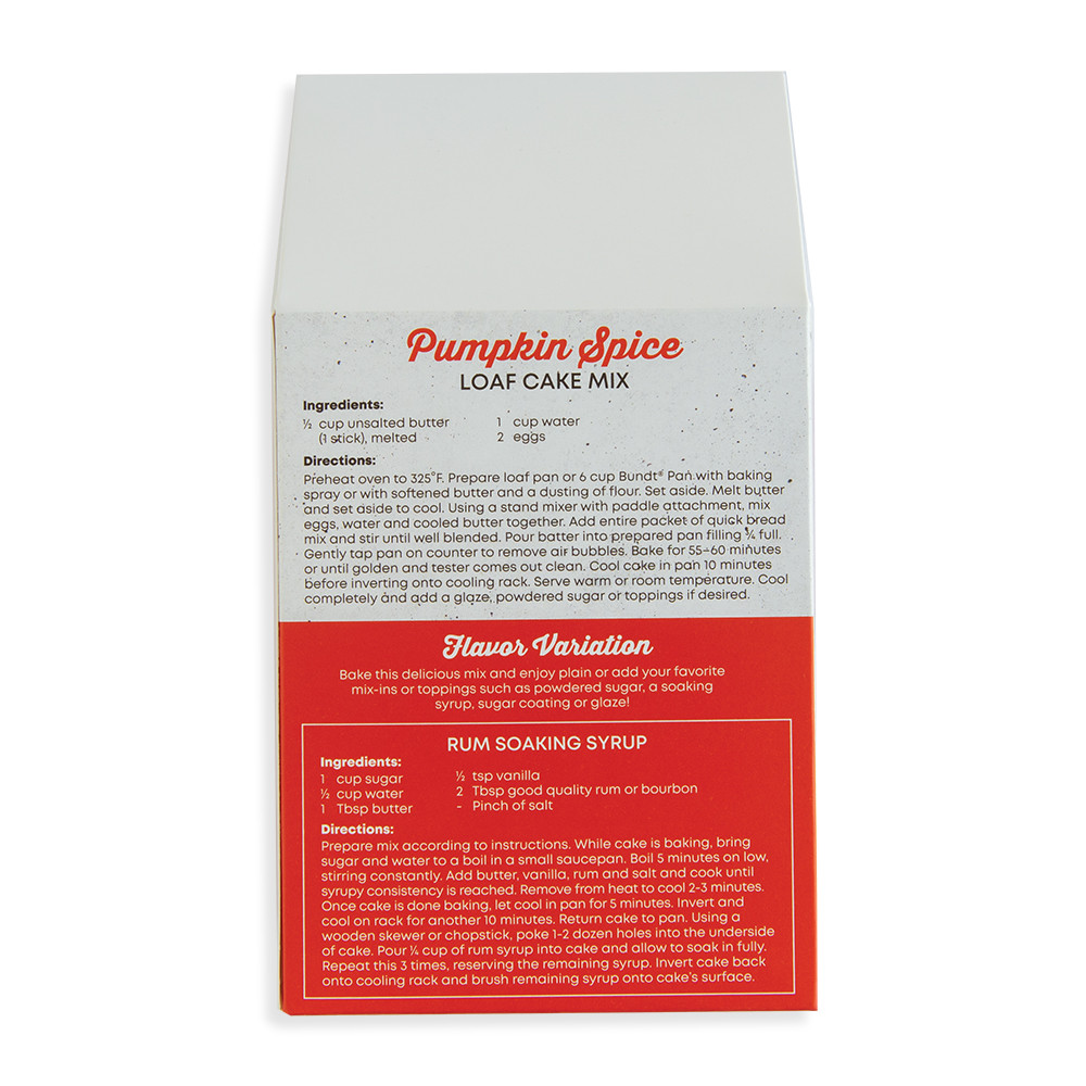 Pumpkin Spice Loaf Cake MixPumpkin Spice Loaf Cake Mix - Image 6