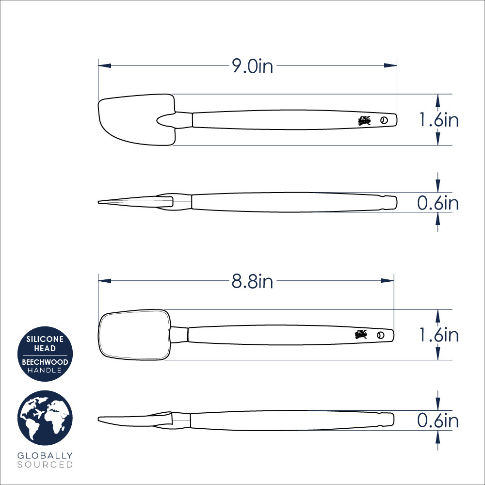2 Piece Small Spatula Set2 Piece Small Spatula Set - Image 3